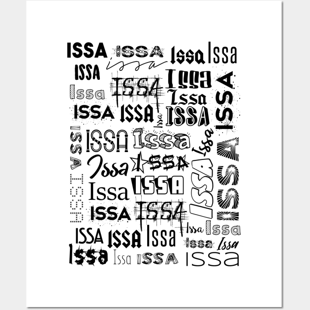 Issa. Wall Art by LanaBanana